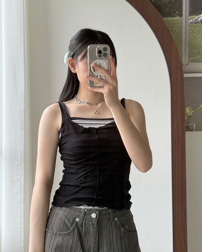 VT290 Sheer Vest - Khaki | White | Black | Blue