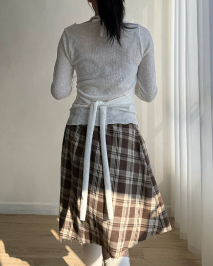 TP564 層次感百搭上衣 - White | Black