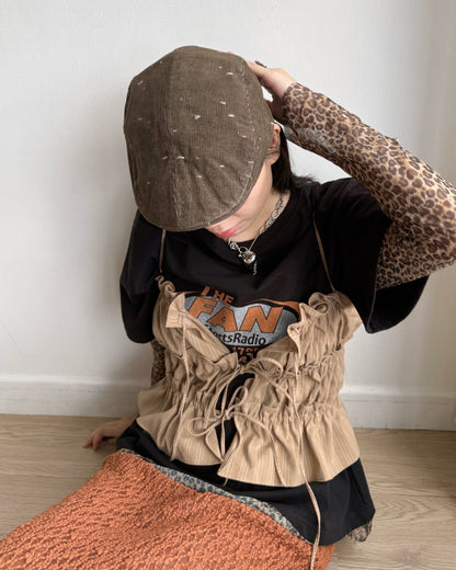 KA374 Cat’s Bean Cup - Khaki | Black