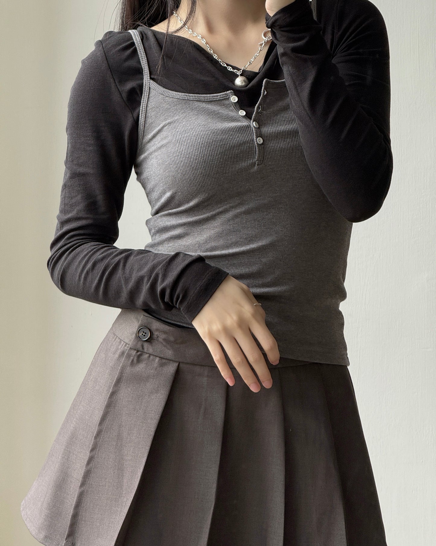 VT276 Teeny Vest - White | Gray | Khaki