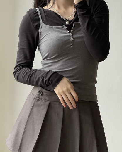 VT276 Teeny Vest - White | Gray | Khaki