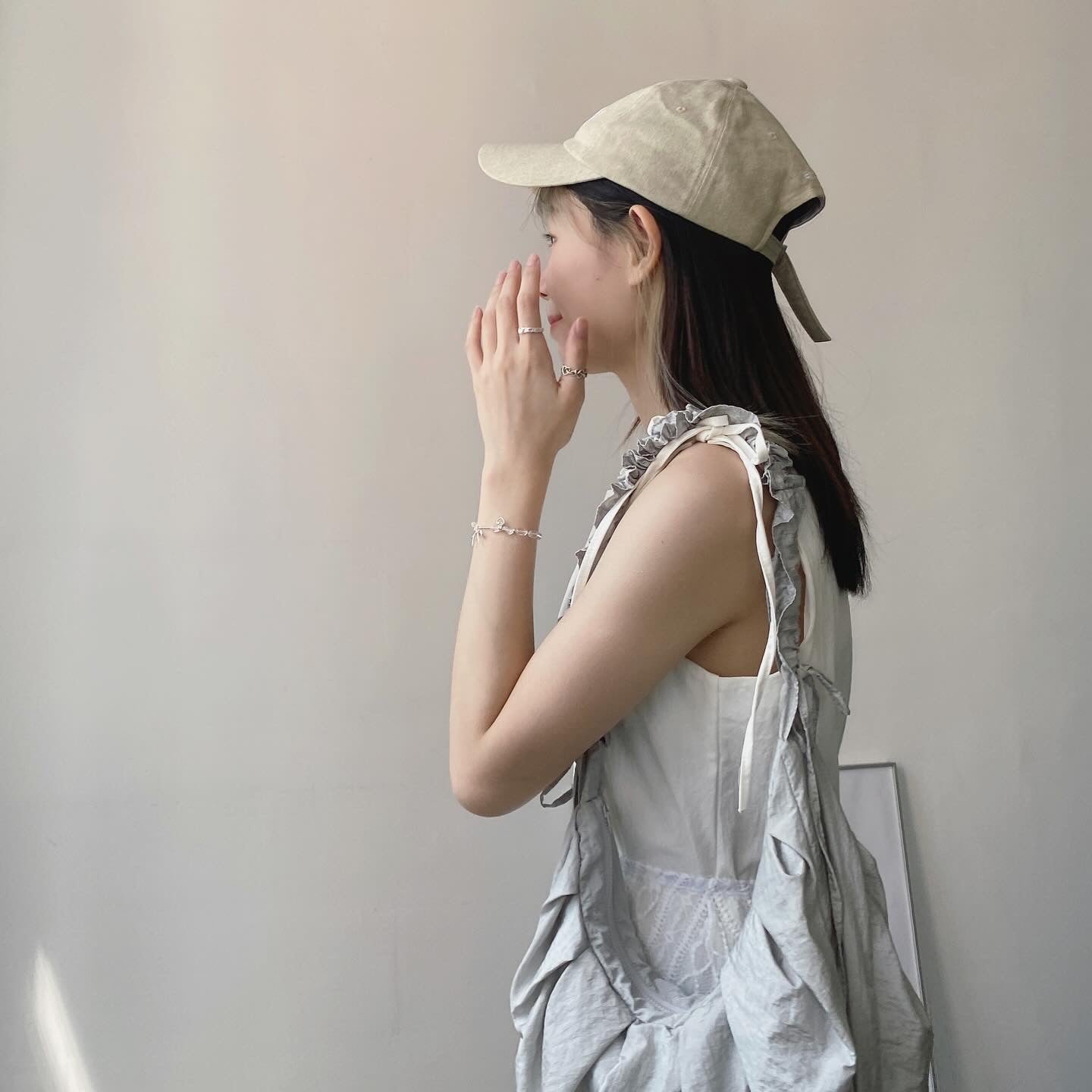 現貨 DS247 Ribbon Long OPS - Navy | White