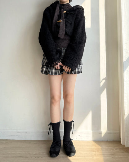 🐏 早鳥限定優惠 JK041 Eve Wool Jacket - Ivory | Black