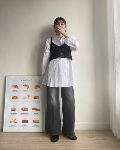 現貨 VT226 FAFA Vest - White | Black