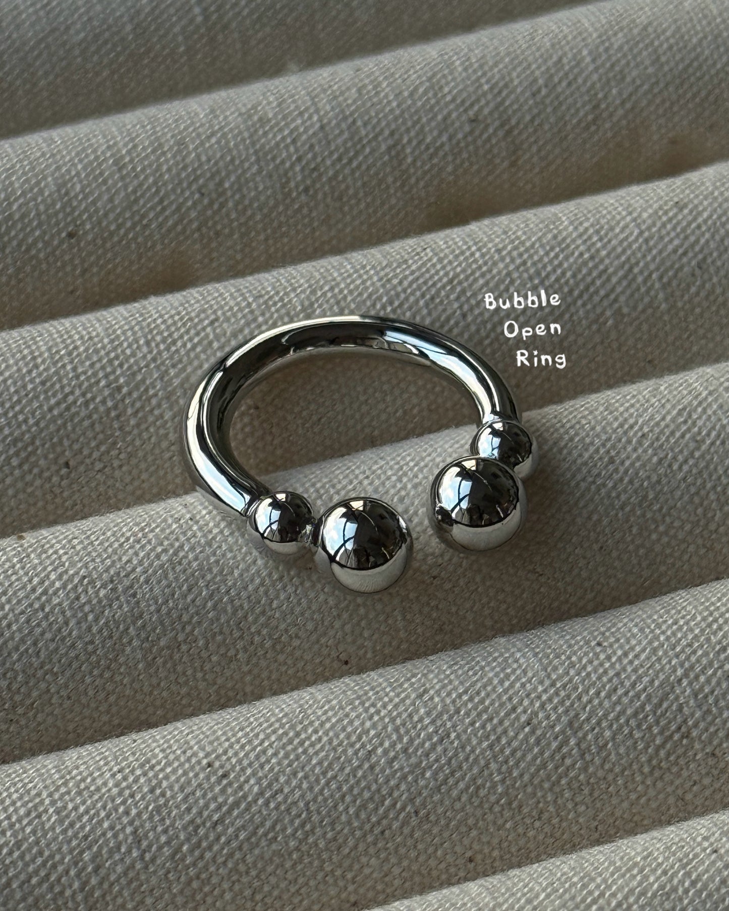 KA421 Bubble Open Ring