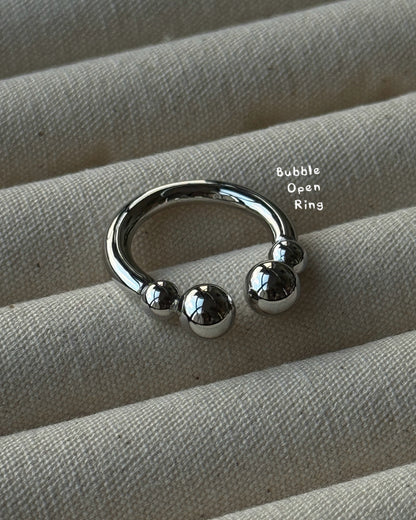KA421 Bubble Open Ring