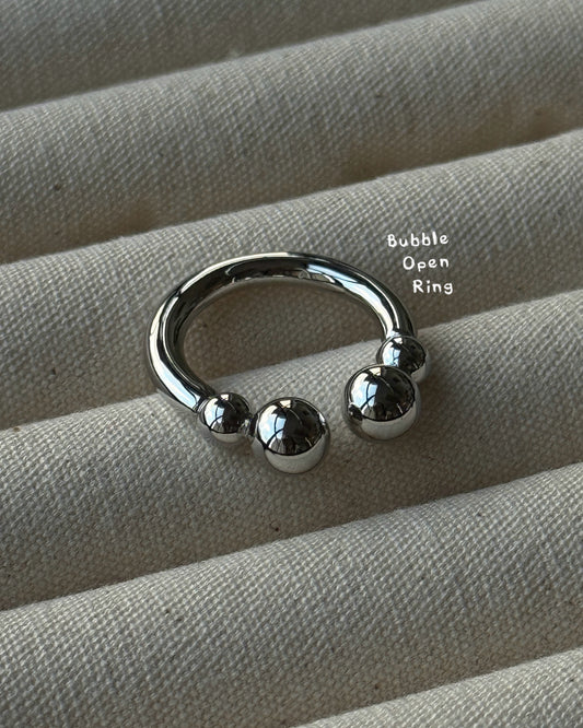 KA421 Bubble Open Ring