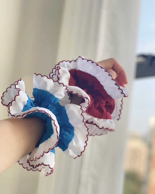 (🥨買2送1) KA337 Hair Accessories - Red | Blue