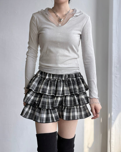 TP549 Twin Veil Set - Gray | Charcoal