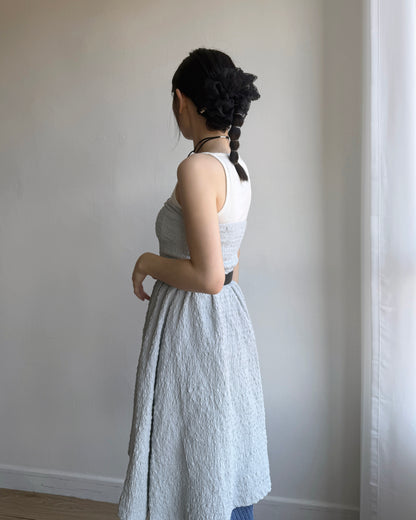DS283 Wrinkle OPS - Light Blue | White