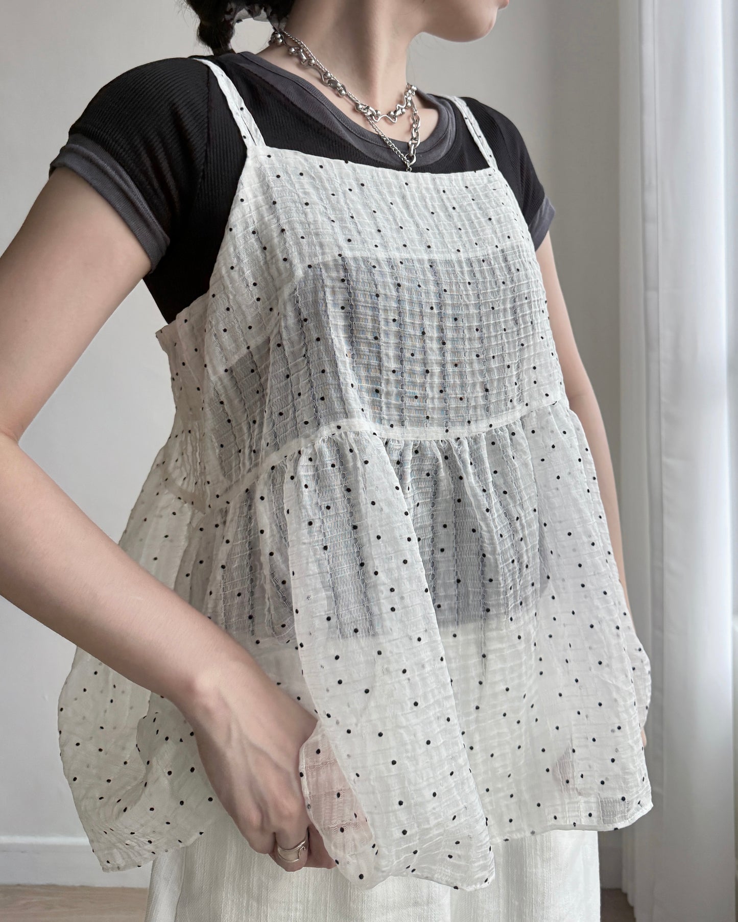 TP533 Mix and Match TEE - White | Black