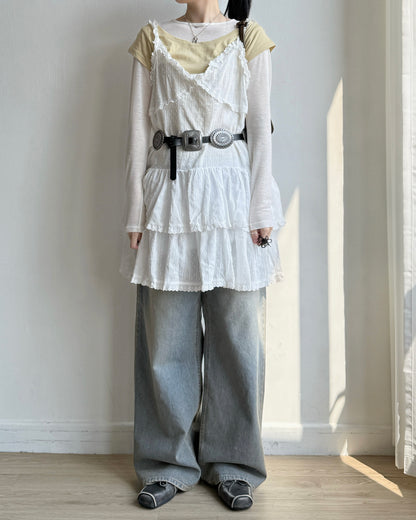 VT282 Embroidered OPS - White | Black