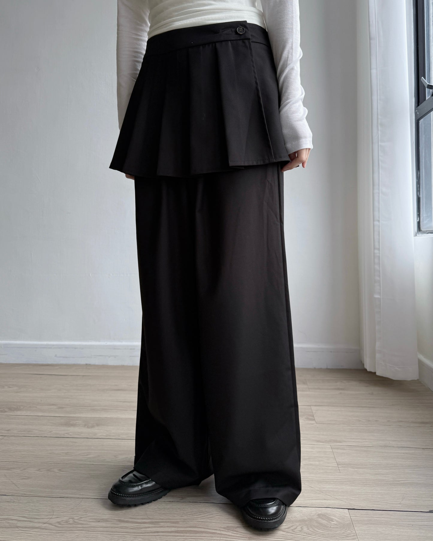 PT080 Wrap Pants - Khaki | Black