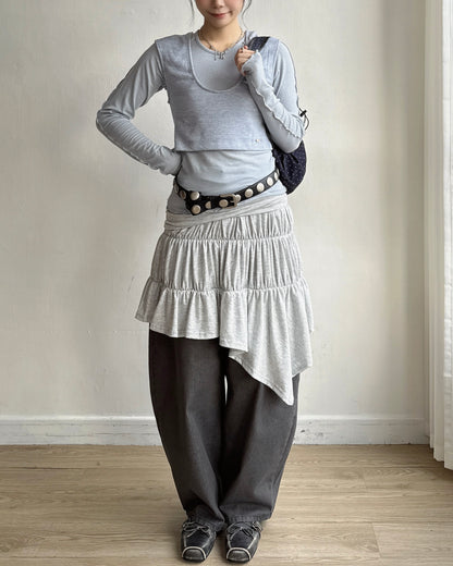 VT335 U-Neck Vest - Black | Cloud | Ivory | Gray