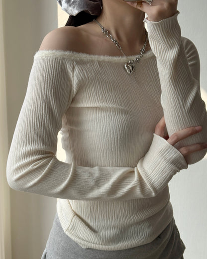 TP563 Trimmed Top - White | Black