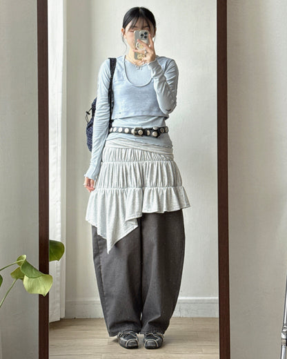 VT335 U-Neck Vest - Black | Cloud | Ivory | Gray