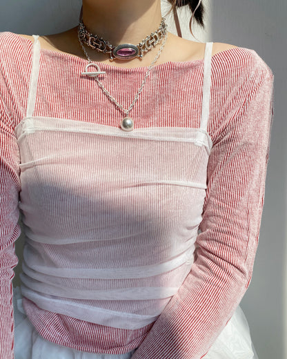 OA007 OtroAccesorio Necklace - Pink