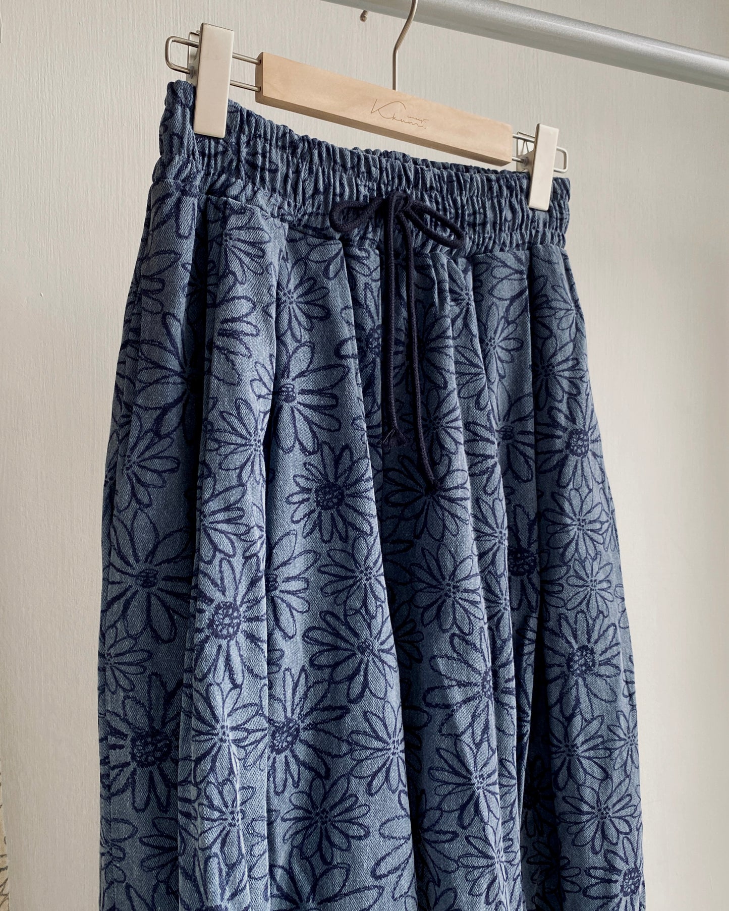 PT068 FaFa Pants - Ivory | Navy