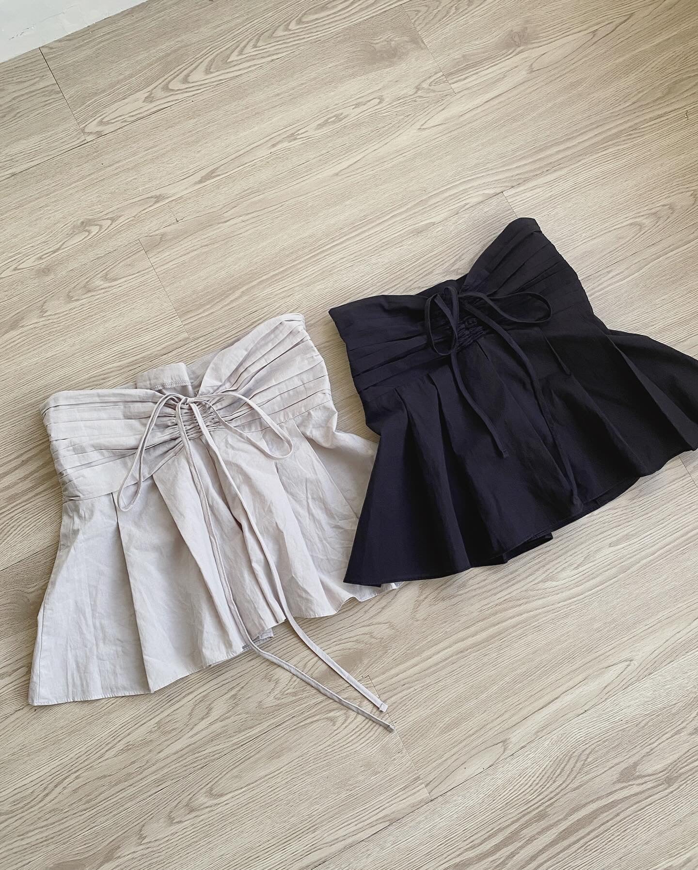 現貨 TP471 2way Tube top - Gray | Black