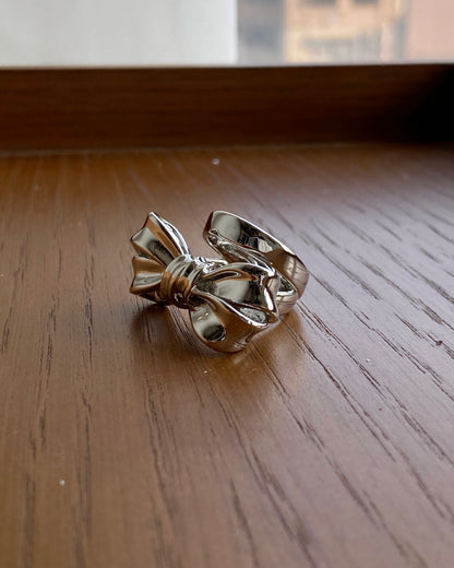 KA317 🎀 Big Ribbon Ring