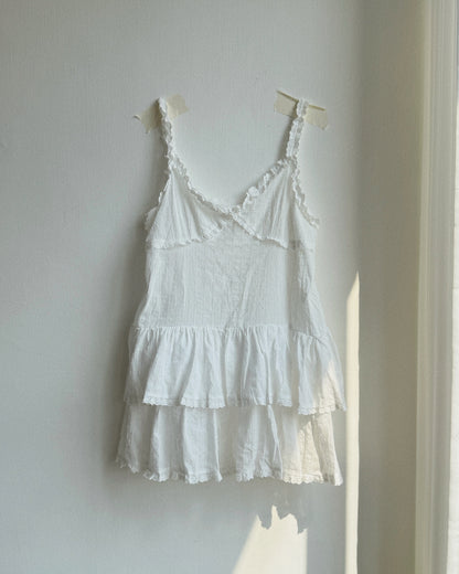 VT282 Embroidered OPS - White | Black