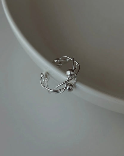 KA356 BallBall S925 Ring