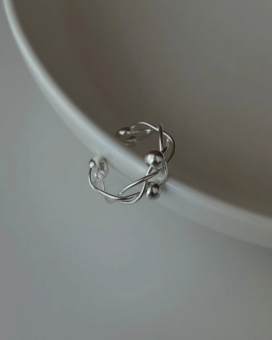 KA356 BallBall S925 Ring