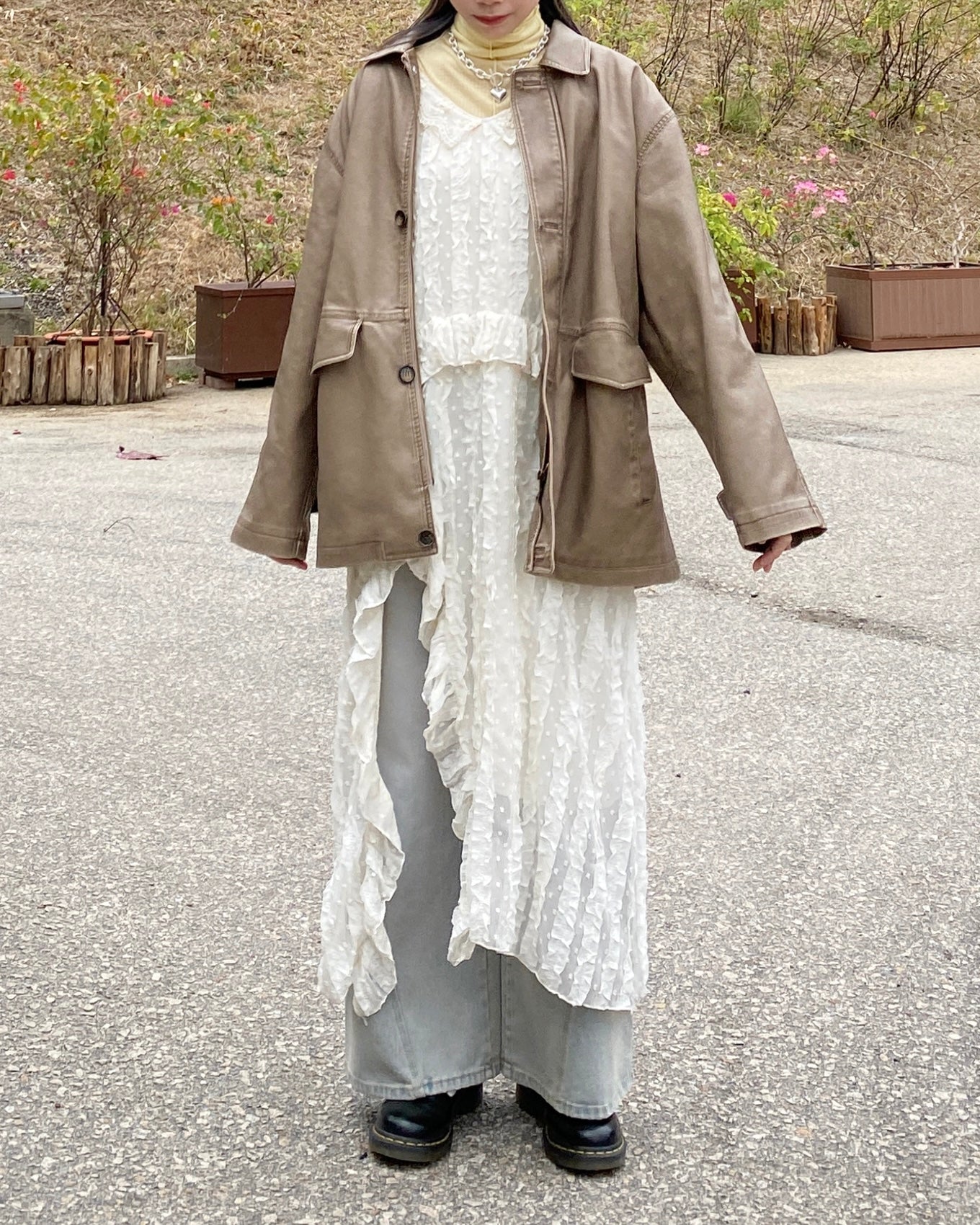現貨 DS261 Lace OPS - Ivory | Black