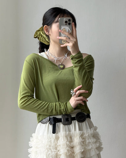 TP566 Simply Tee - Green | Gray | Black