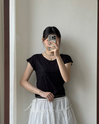TP600 Patchwork Top - White | Gray | Black