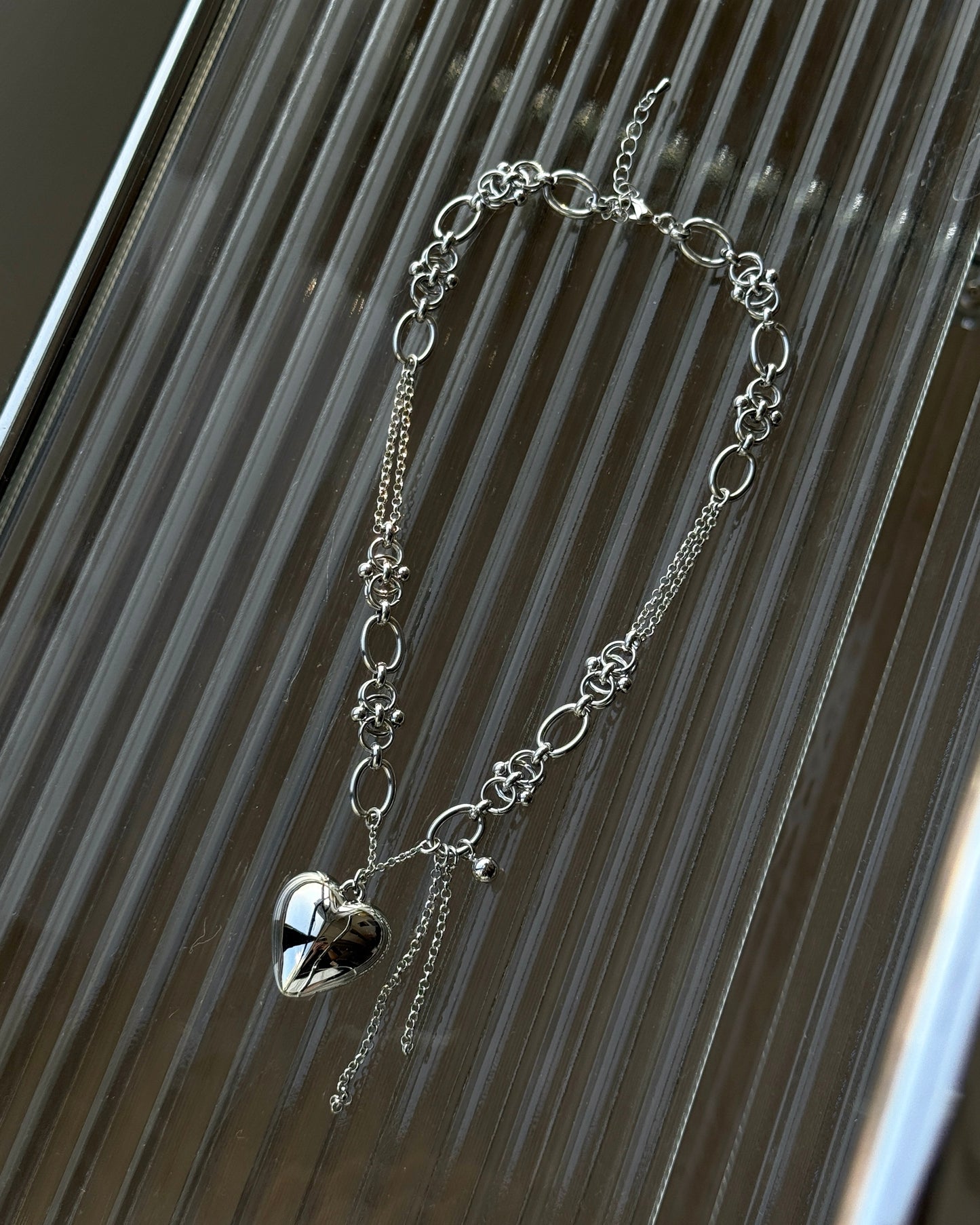 KA372 Big Heart Necklace