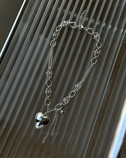 KA372 Big Heart Necklace