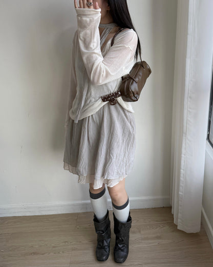TP616 V-neck Button Sweatshirt - 6colour