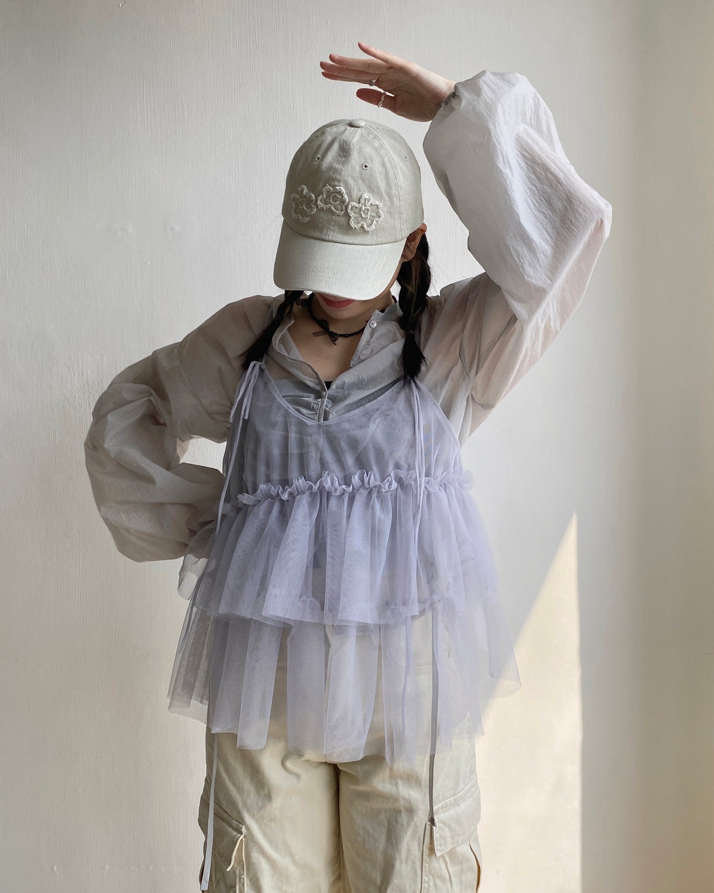 KA327 FAFA Cap - Ivory | Black
