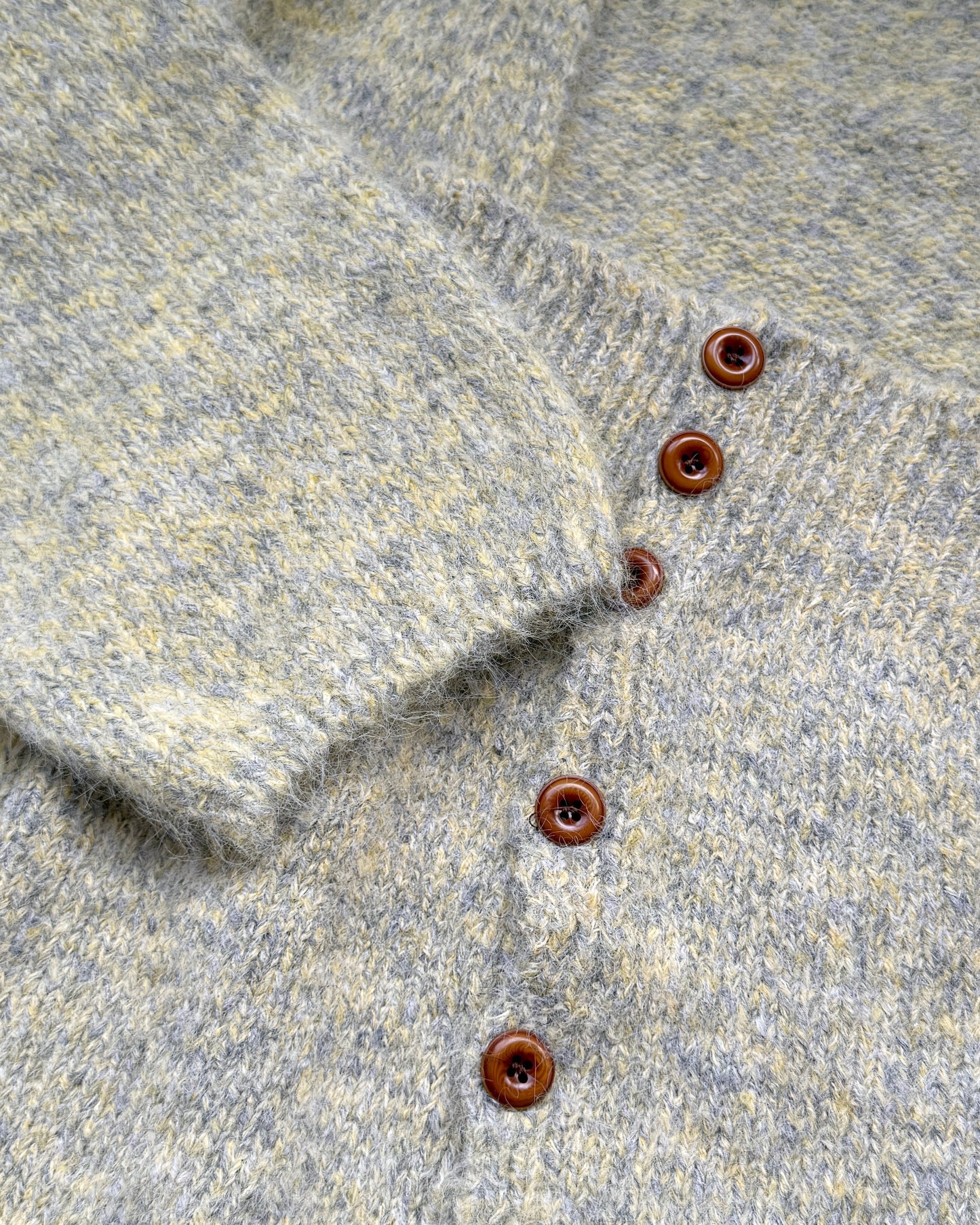 CD056 Cardigan Top Set - Yellow | Blue