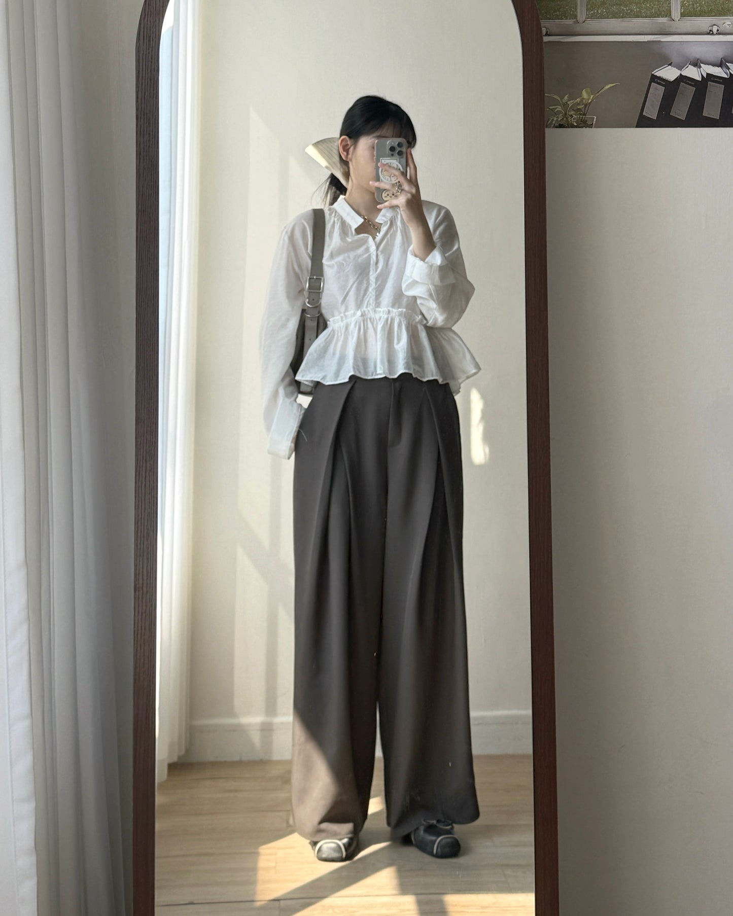 (🧨7-11/2限定優惠) PT079 Wide Pants - Khaki | Black