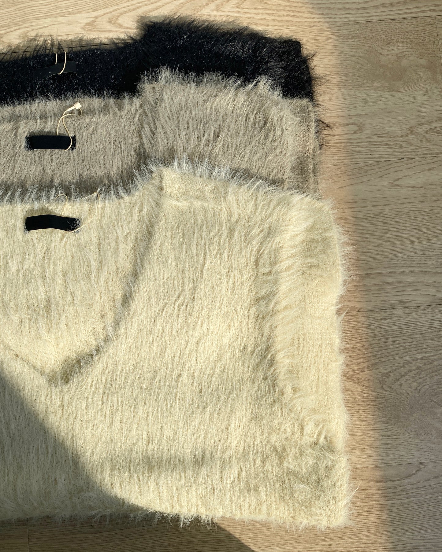 現貨 VT230 JP Shaggy Vest - Ivory | Gray | Black
