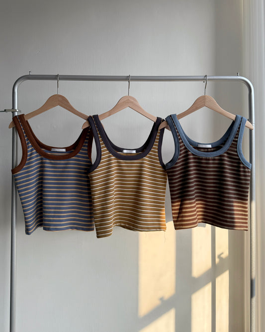 VT271 Caramel Vest - Brown | Blue | Beige