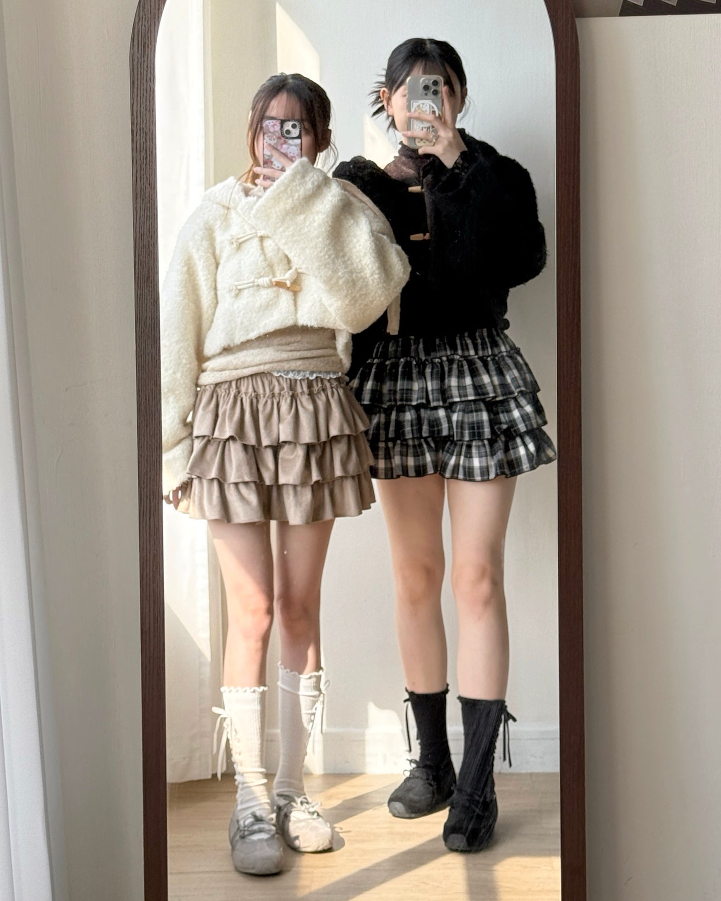 🐏 早鳥限定優惠 JK041 Eve Wool Jacket - Ivory | Black