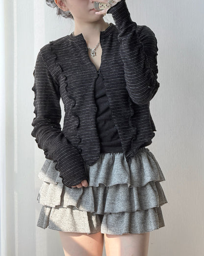 TP562 開叉微性感上衣 - Pink | Black