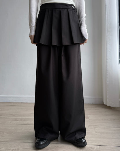 PT080 Wrap Pants - Khaki | Black