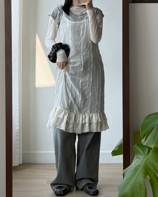 DS290 Lace Slip OPS - Ivory