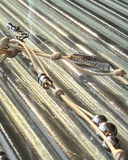 KA357 Handmade Sumsum Necklace - Ivory