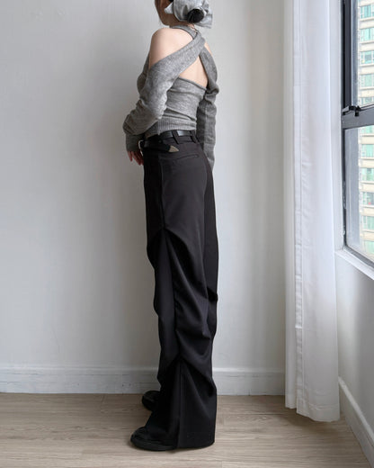 PT075 Eiffel Pants - Black