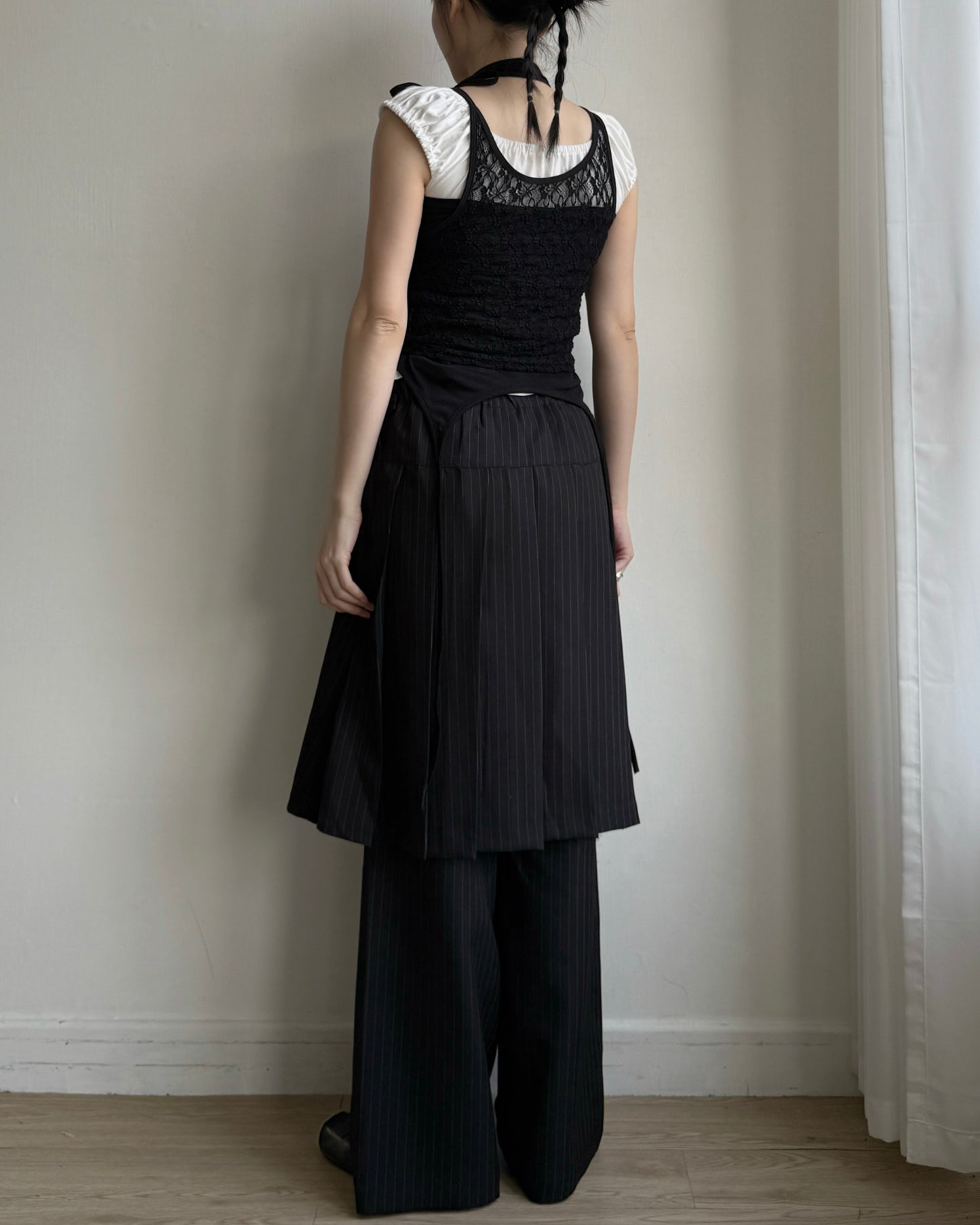 VT294 Turtleneck Halter Top - White | Gray | Black
