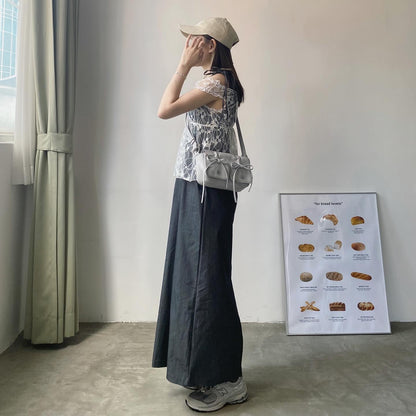 現貨 DS247 Ribbon Long OPS - Navy | White