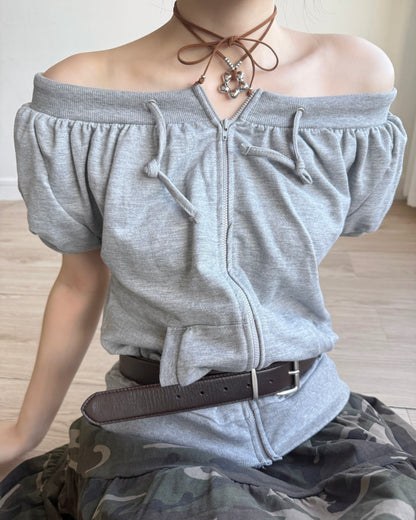 KA351 FAFA Necklace - Black | Brown