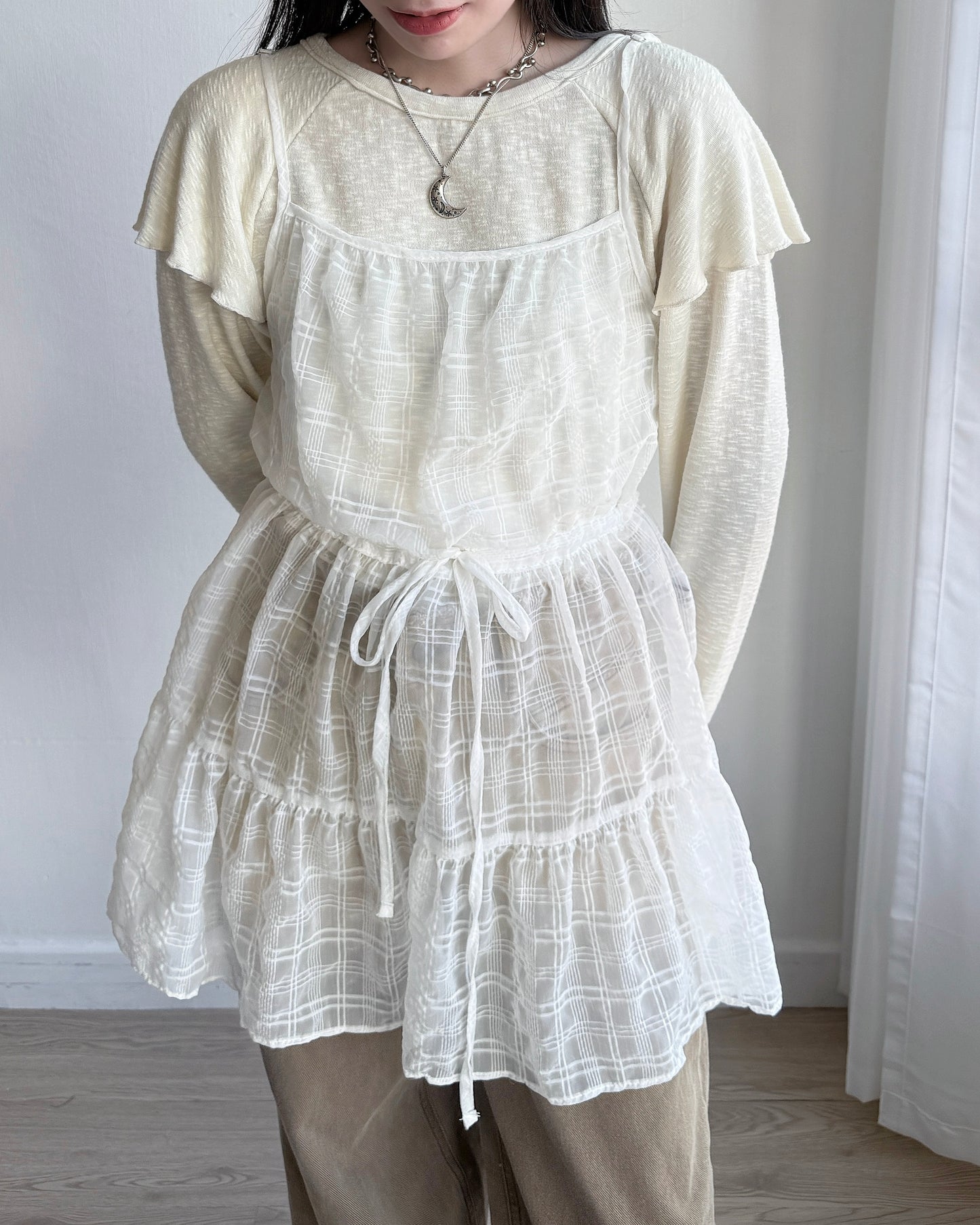 TP540 Casual TEE - Gray | Ivory | Black