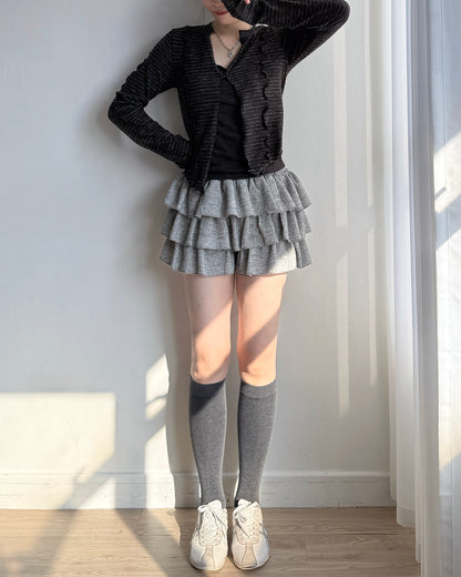 TP562 開叉微性感上衣 - Pink | Black