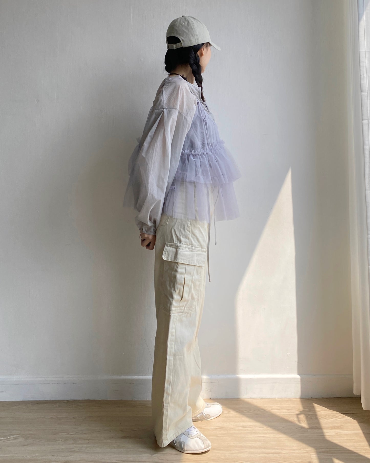 現貨 PT070 Cargo Pants - Ivory | Black
